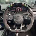 LED Steering Wheel Personalised Carbon Fiber Custom Audi B9 A3 A4 A5 RS3 RS4 RS5 S3 S4 S5 RS6 RS7 photo review