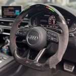 LED Steering Wheel Personalised Carbon Fiber Custom Audi B9 A3 A4 A5 RS3 RS4 RS5 S3 S4 S5 RS6 RS7 photo review