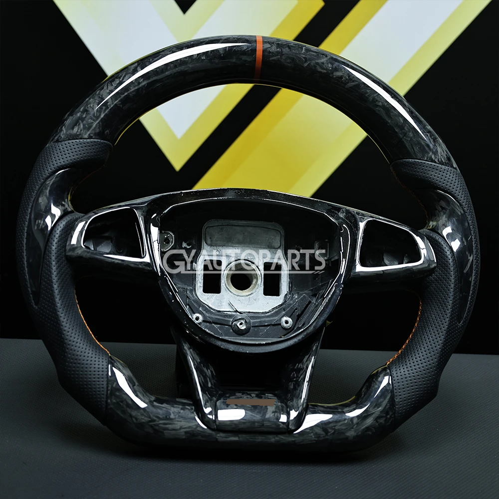 fit for benz mercedes amg c63 c63s e63 a c e cl gl w205 w204 forged carbon steering wheel