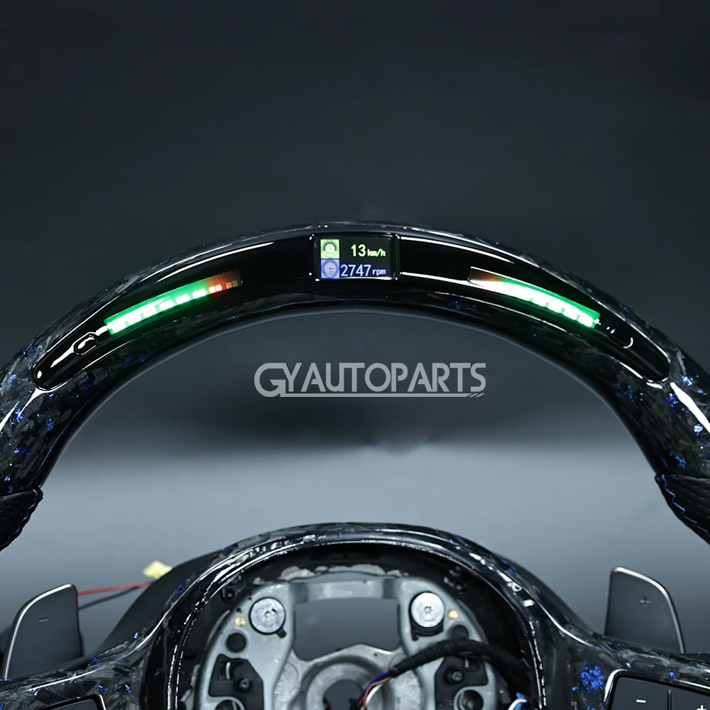 LED Steering Wheel Carbon Fiber For BMW M3 M5 G Series 1-4 Series - Image 8
