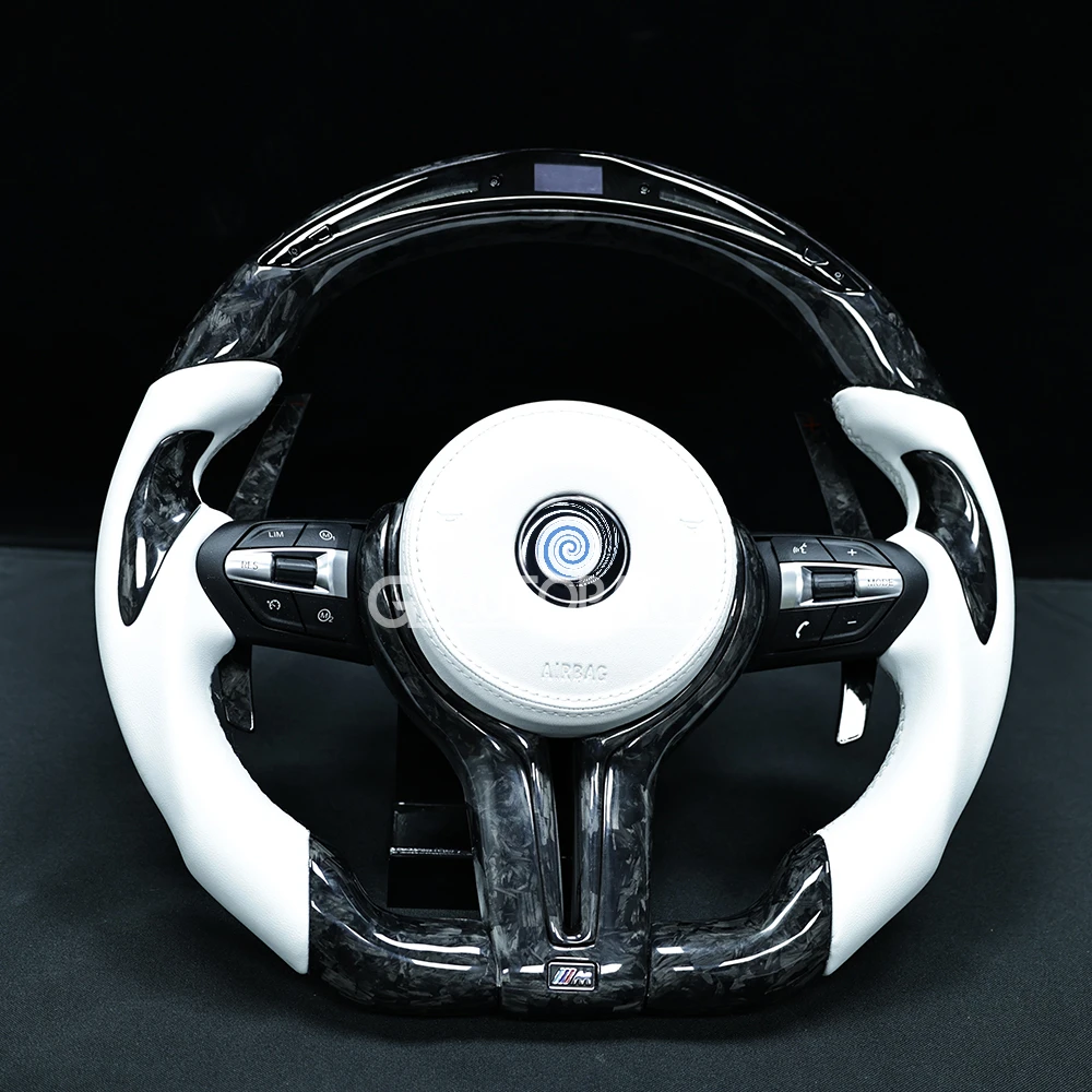 Forged Carbon Fiber Fit For BMW M3 M5 Steering Wheel G Series 1-4 Series X1 X2 X3 X4 X5 X6 X7 Z4 Customized Racing Wheel