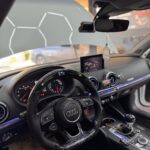 led steering wheel fit for audi rs3 rs4 rs5 s3 s4 s5 a3 a4 a5 2016 2022 customized forged carbon fibr