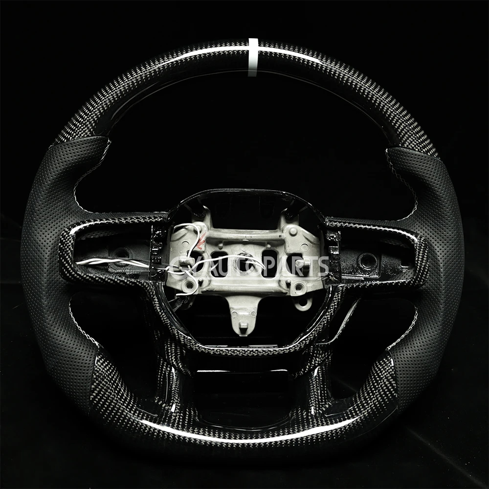 For Dodge RAM TRX/GT/RHO 2021+ Customized  Carbon Fiber Steering Wheel