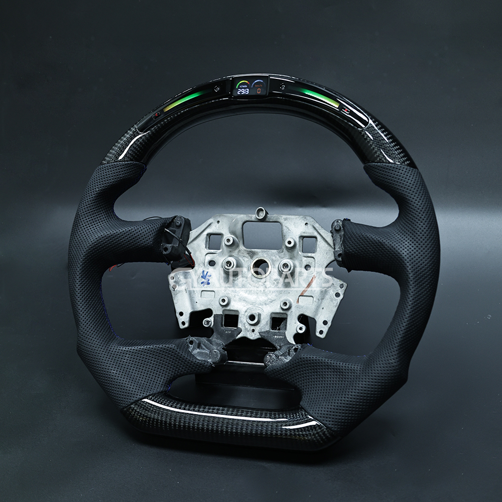 For Ford Falcon FG- FGX G6E XR6 XR8 XR50 XR6 TURBO (08-16) Carbon Fiber LED Steering Wheel