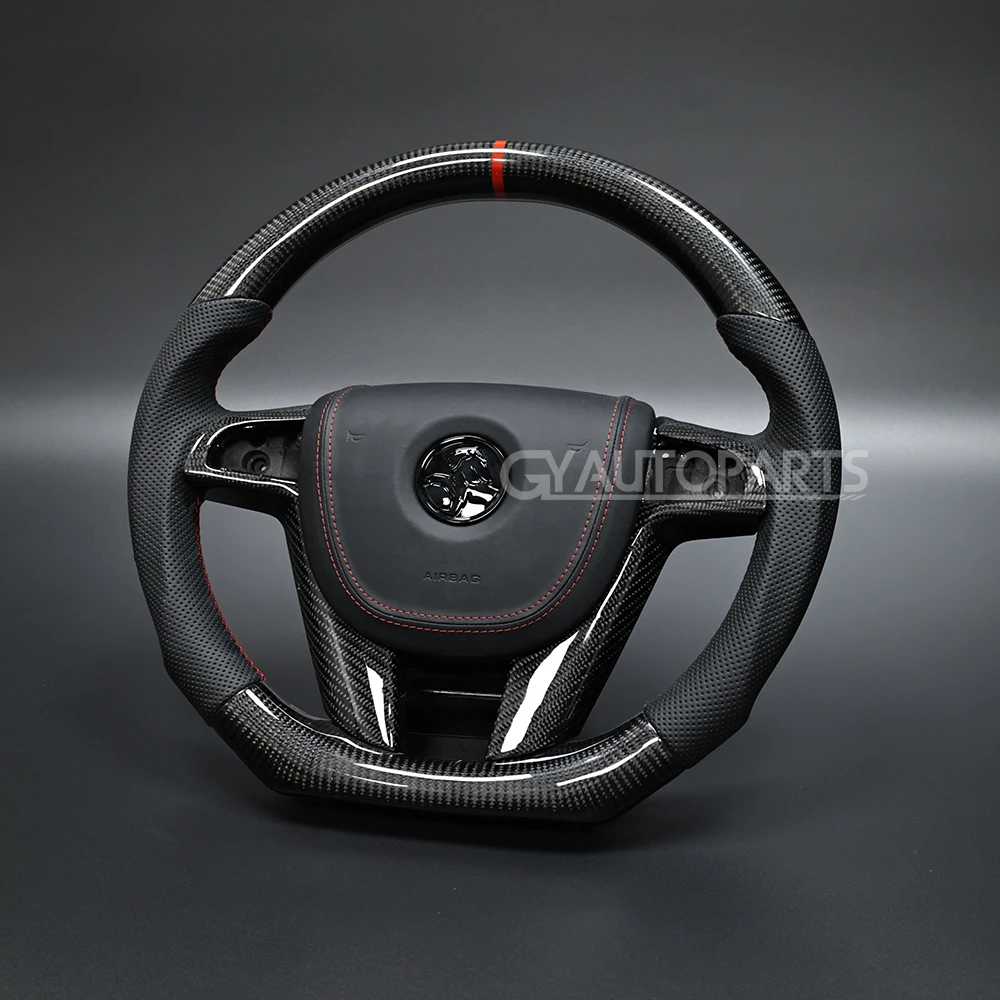 Carbon Fibre Steering Wheel With Airbag Cover For Holden VE SS SSV SV6 HSV MALOO Clubsport / Pontiac G8 GXP
