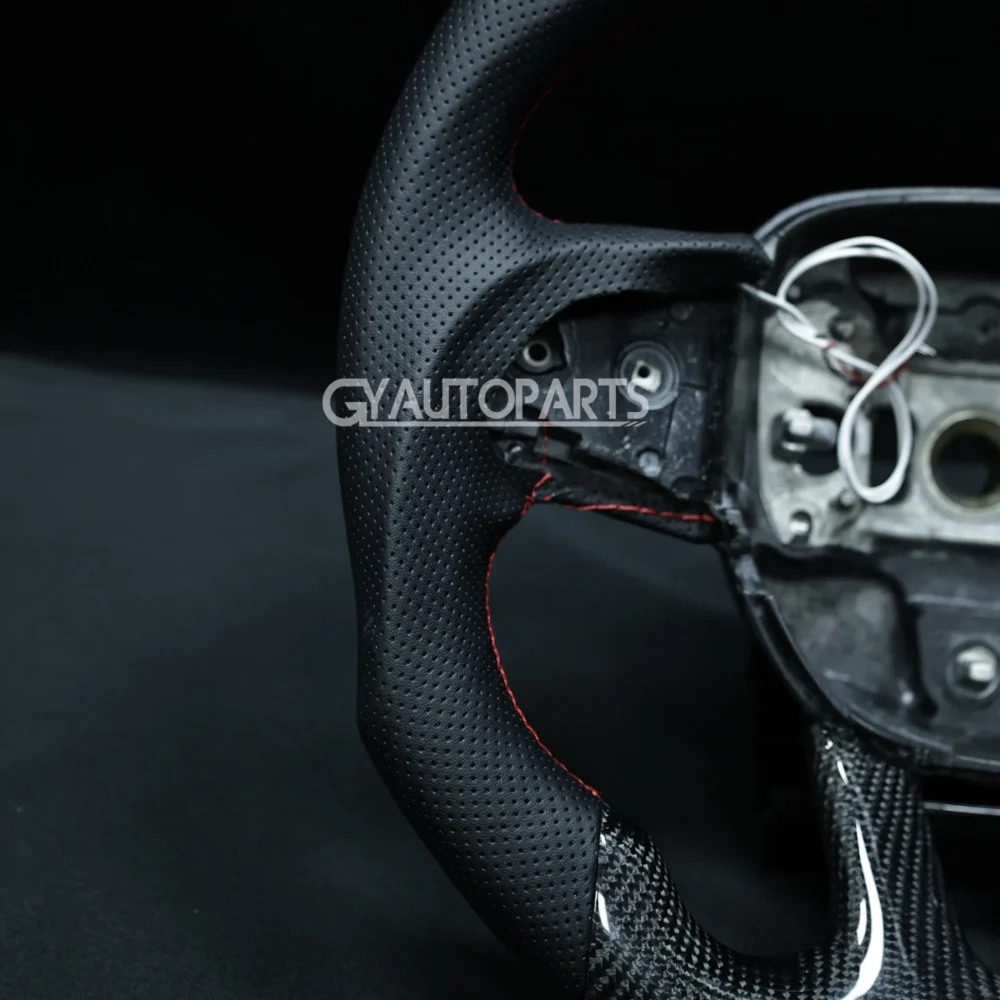 Fit For Dodge Charger/Challenger/Durango/WK2 Jeep SRT/Trackhawk LED Carbon Fiber Steering Wheel 2015-2023 - Image 5