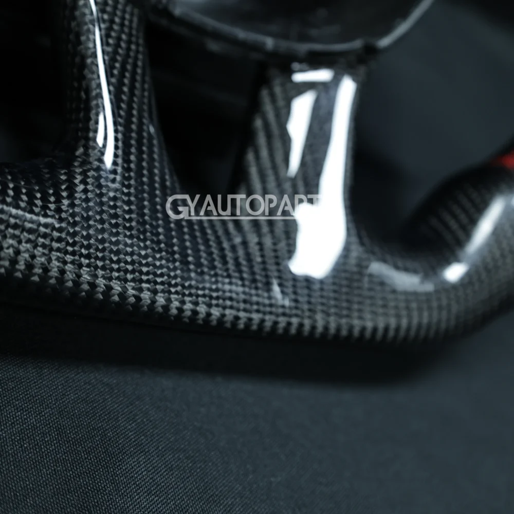Fit For Dodge Charger/Challenger/Durango/WK2 Jeep SRT/Trackhawk LED Carbon Fiber Steering Wheel 2015-2023 - Image 8