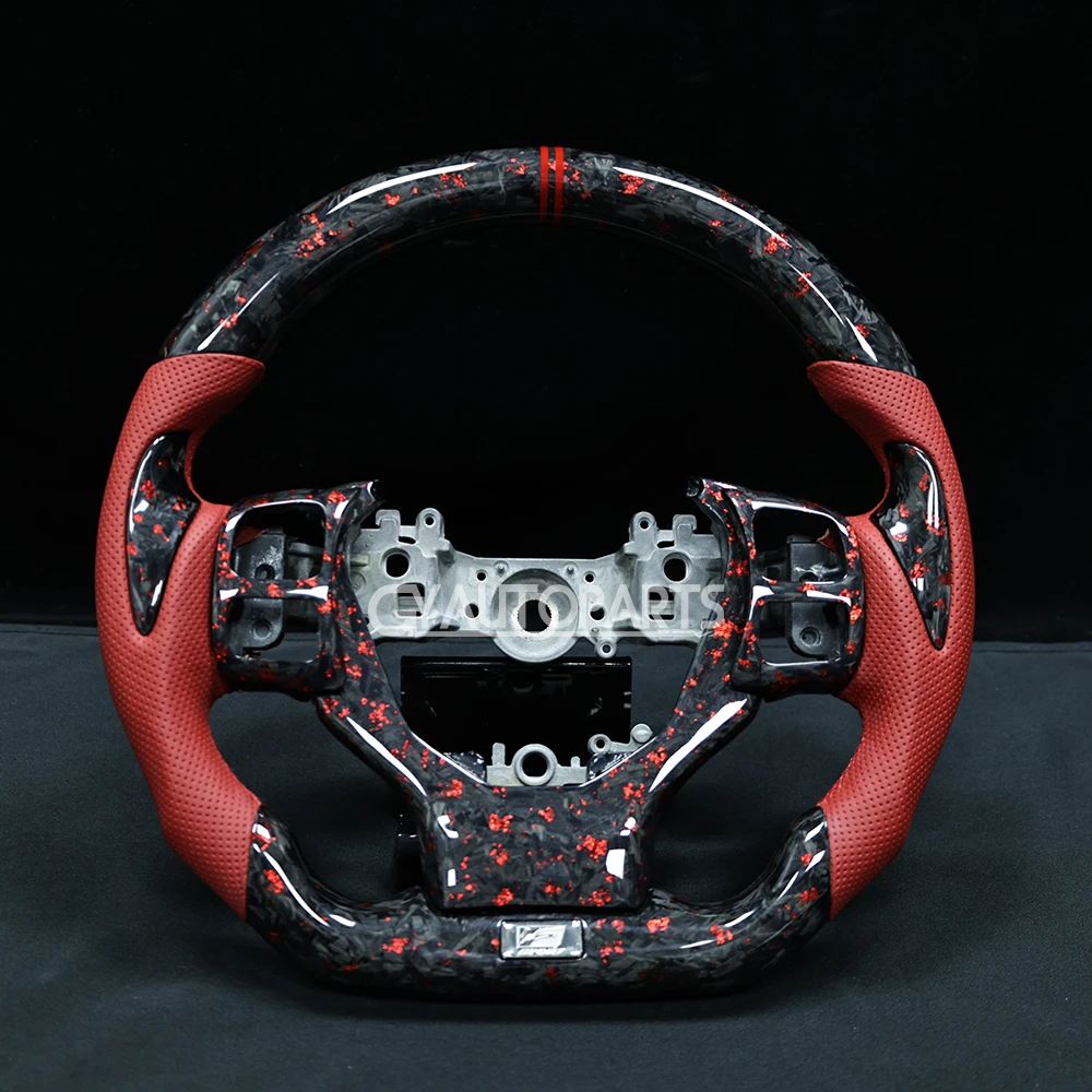 For Lexus IS250 IS300 IS350 2014+ Forged Carbon Fiber Steering Wheel