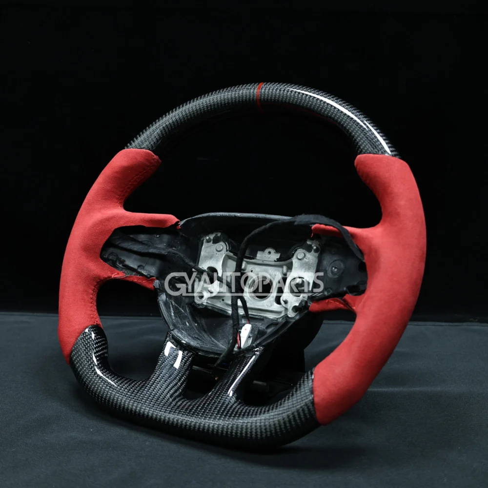 Customized Carbon Fiber Steering Wheel Fit For Dodge Charger/Challenger SRT