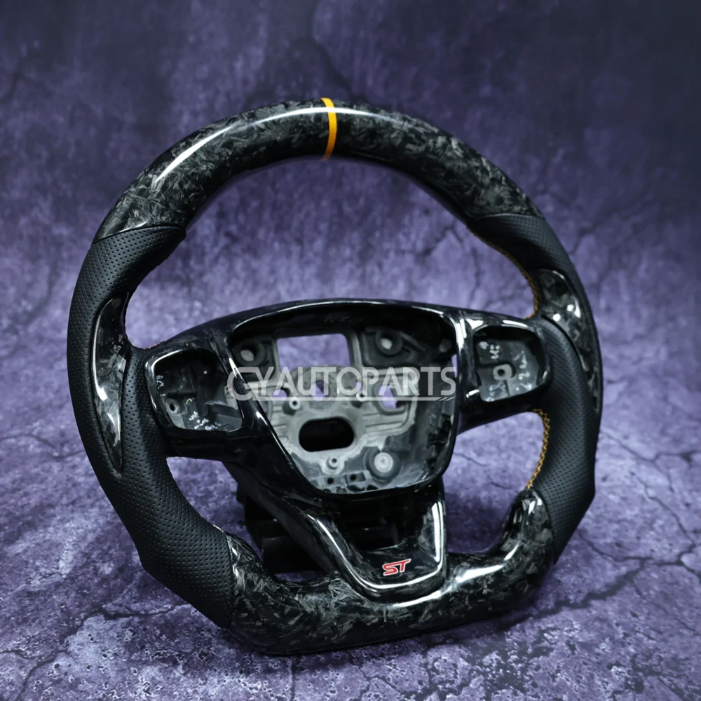 Customized Forged Carbon Fiber Ford Focus MK4 Steering Wheel  2018-2021 - Image 4