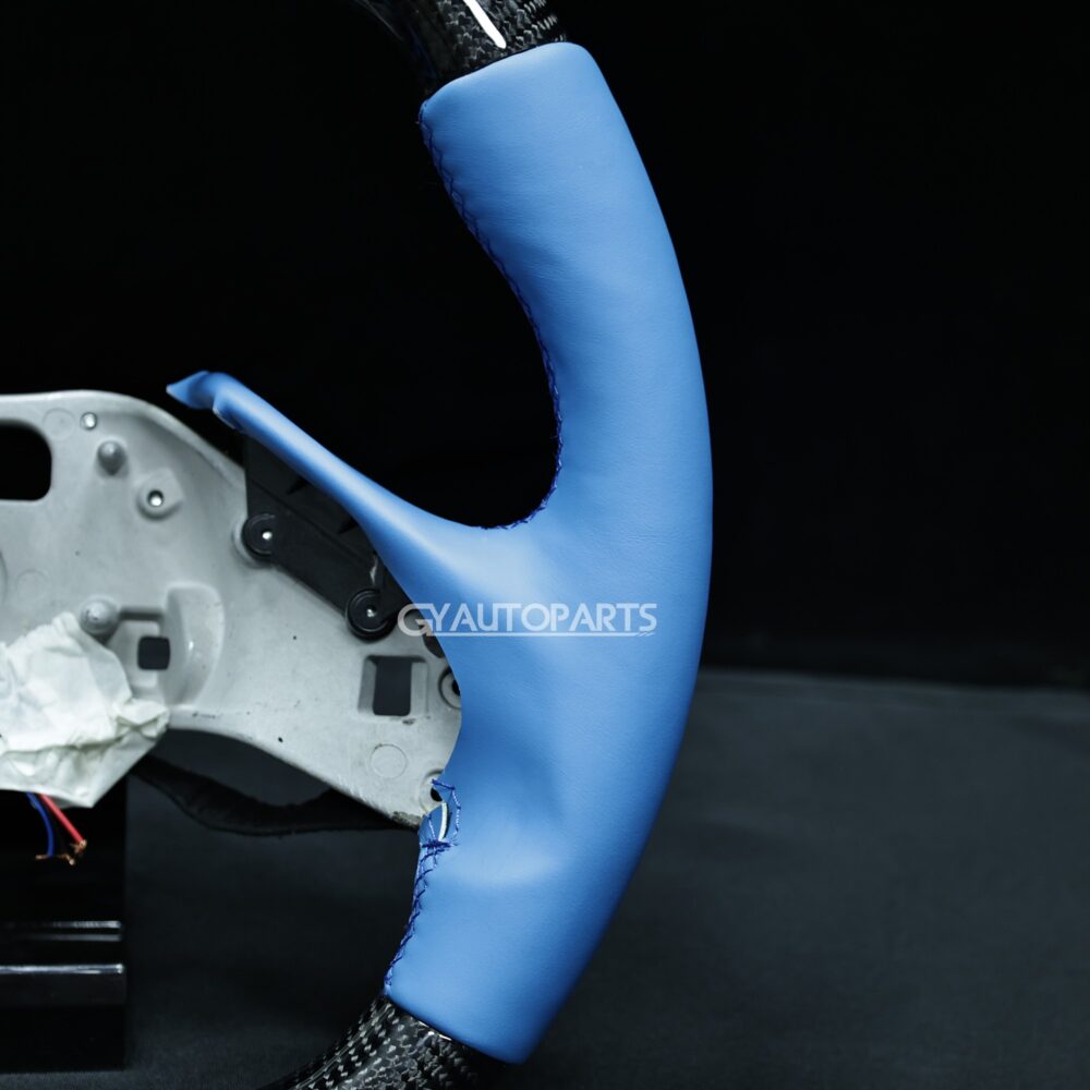 Customized Carbon Fiber Steering Wheel For Chevrolet Corvette Chevy Camaro C8 ss - Image 5