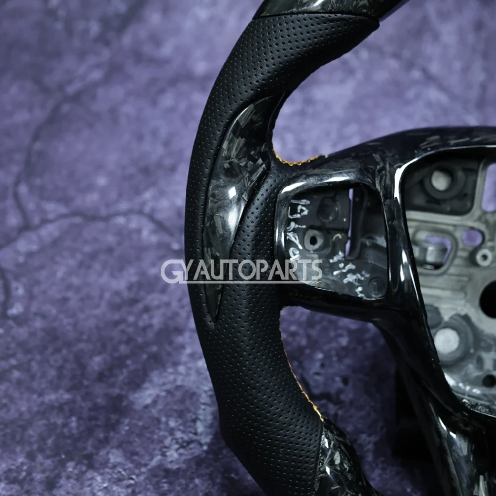 Customized Forged Carbon Fiber Ford Focus MK4 Steering Wheel  2018-2021 - Image 5