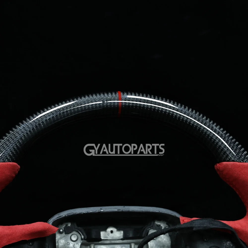 Customized Carbon Fiber Steering Wheel Fit For Dodge Charger/Challenger SRT - Image 8