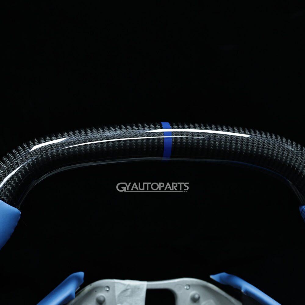 Customized Carbon Fiber Steering Wheel For Chevrolet Corvette Chevy Camaro C8 ss - Image 8
