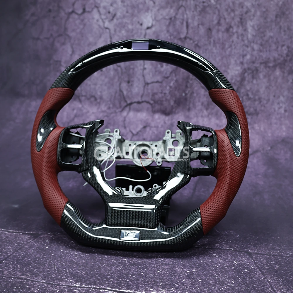 For Lexus Led Steering Wheel IS250 IS300 IS350 2014 2015 2016 2017 2018 2019 2020 Customized Carbon Fiber