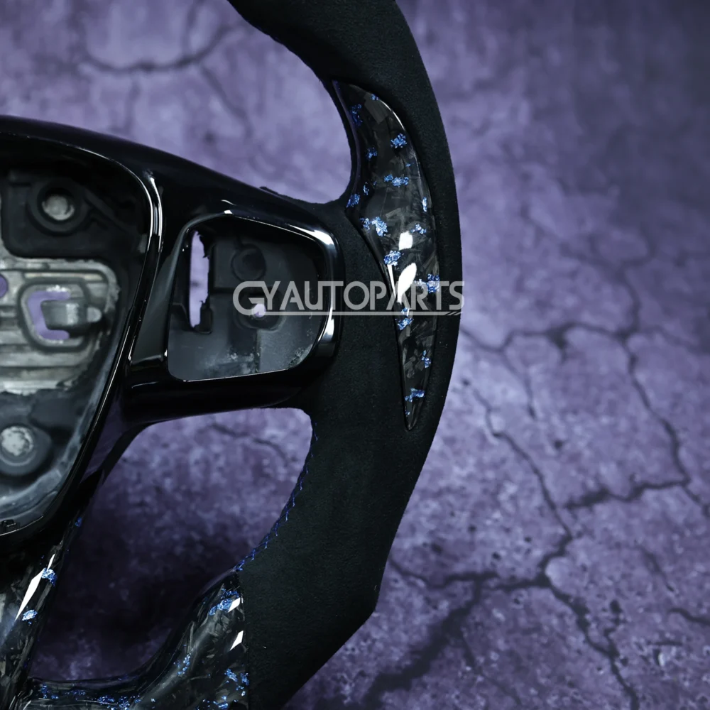 Customized Alcantara Steering Wheel Forged Carbon Fiber Fit For Ford Focus MK4 - Image 5