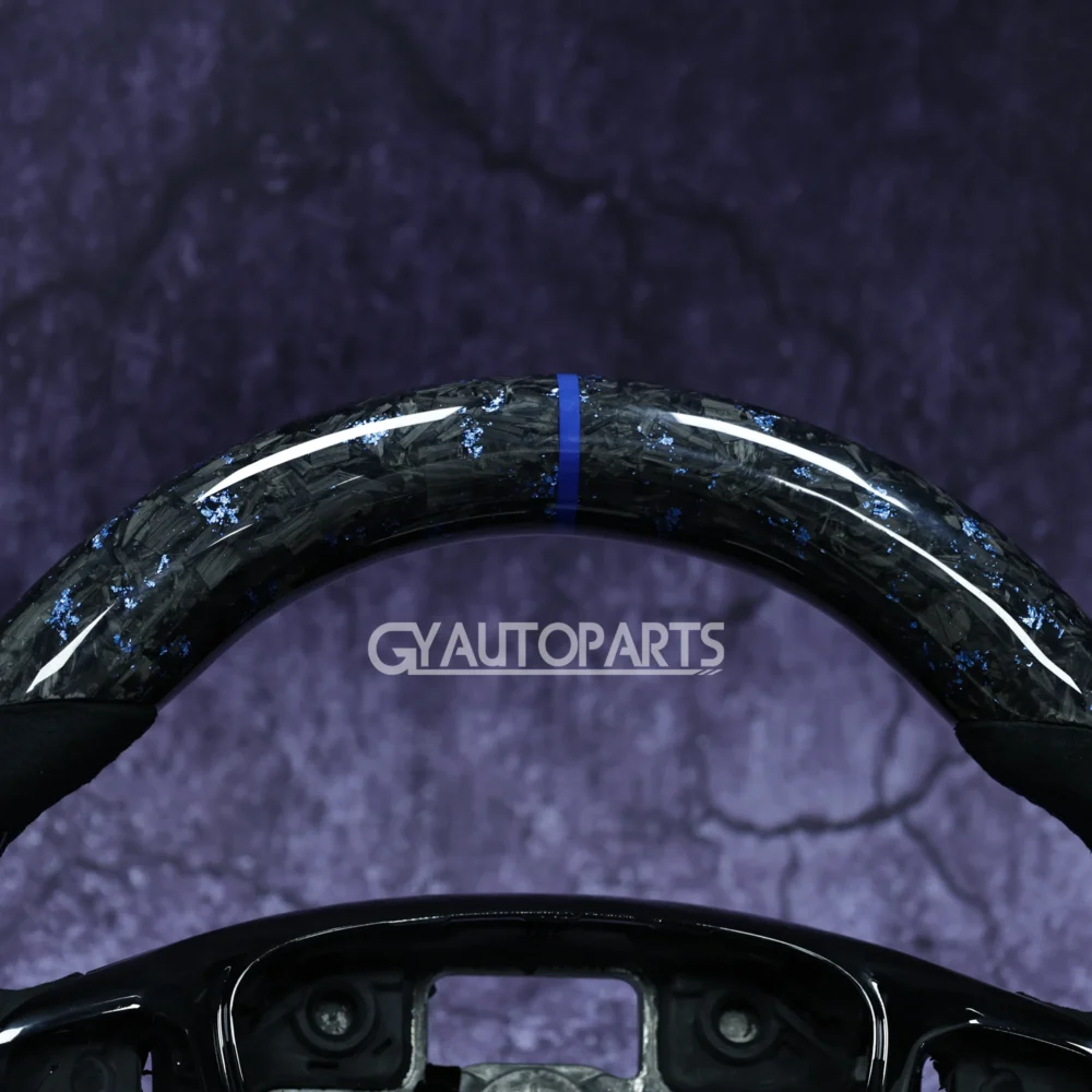 Customized Alcantara Steering Wheel Forged Carbon Fiber Fit For Ford Focus MK4 - Image 7