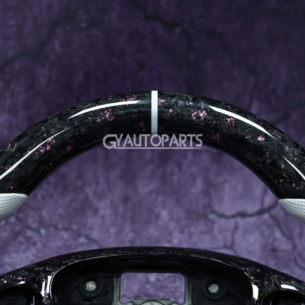 Fit For Ford Focus MK4 Steering Wheel Customized Forged Carbon Fiber 2018-2021（Thickened grip - diameter 13.5mm） - Image 8