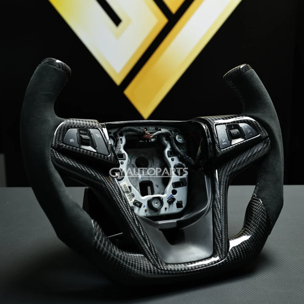 Customized Carbon Fiber Steering Wheel For Chevrolet Corvette Camaro SS ZL1 2011-2014