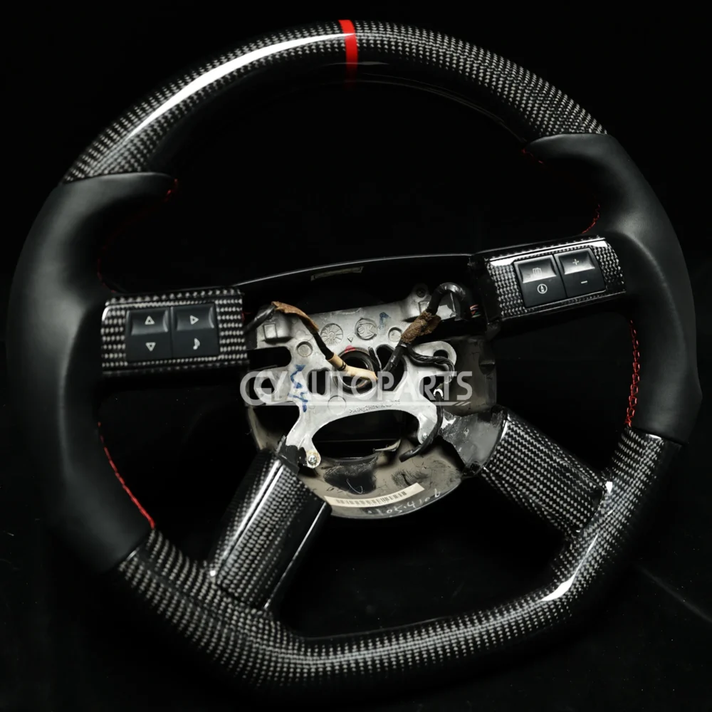 Carbon Fiber Steering Wheel Fit For Chrysler 300/ Dodge Charger/Challenger/Magnum 2005-2010 - Image 4