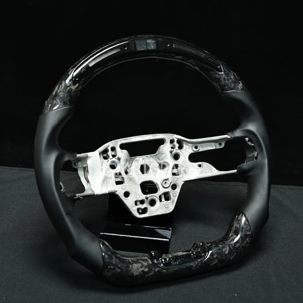Fit For Ford Mustang Steering Wheel Customized LED Carbon Fiber Wheel 2024-2025 - Image 3