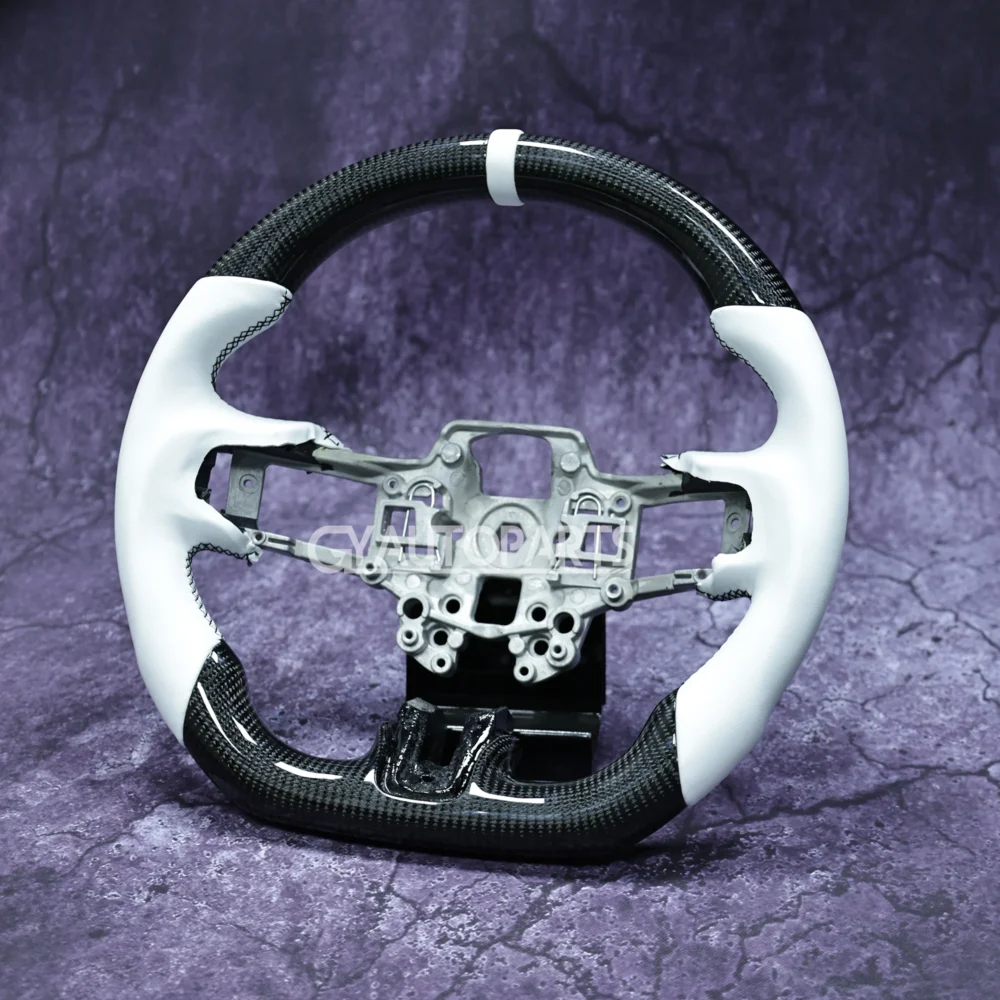 Customized Carbon Fiber Steering Wheel For Ford Mustang