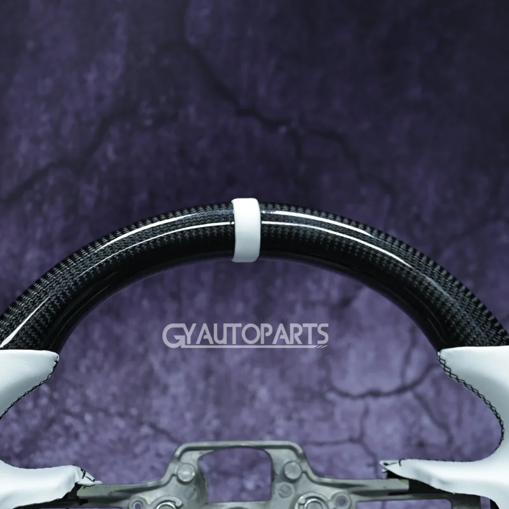 Customized Carbon Fiber Steering Wheel For Ford Mustang - Image 7