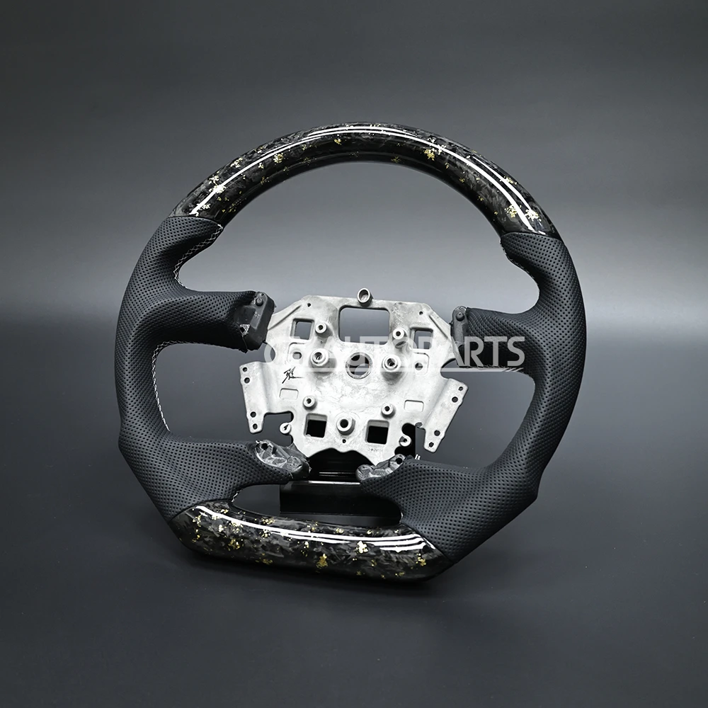 Suitable For Ford Falcon FG-FGX G6E XR6 XR8 XR50 XR6 Turbo (2008–2016) Flake Style Forged Carbon Steering Wheel