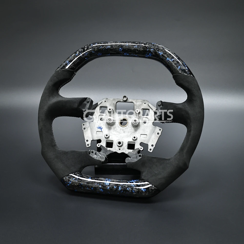 Forged Carbon Fiber Steering Wheel Flake Style For Ford Falcon FG- FGX G6E XR6 XR8 XR50 XR6 TURBO (08-16)