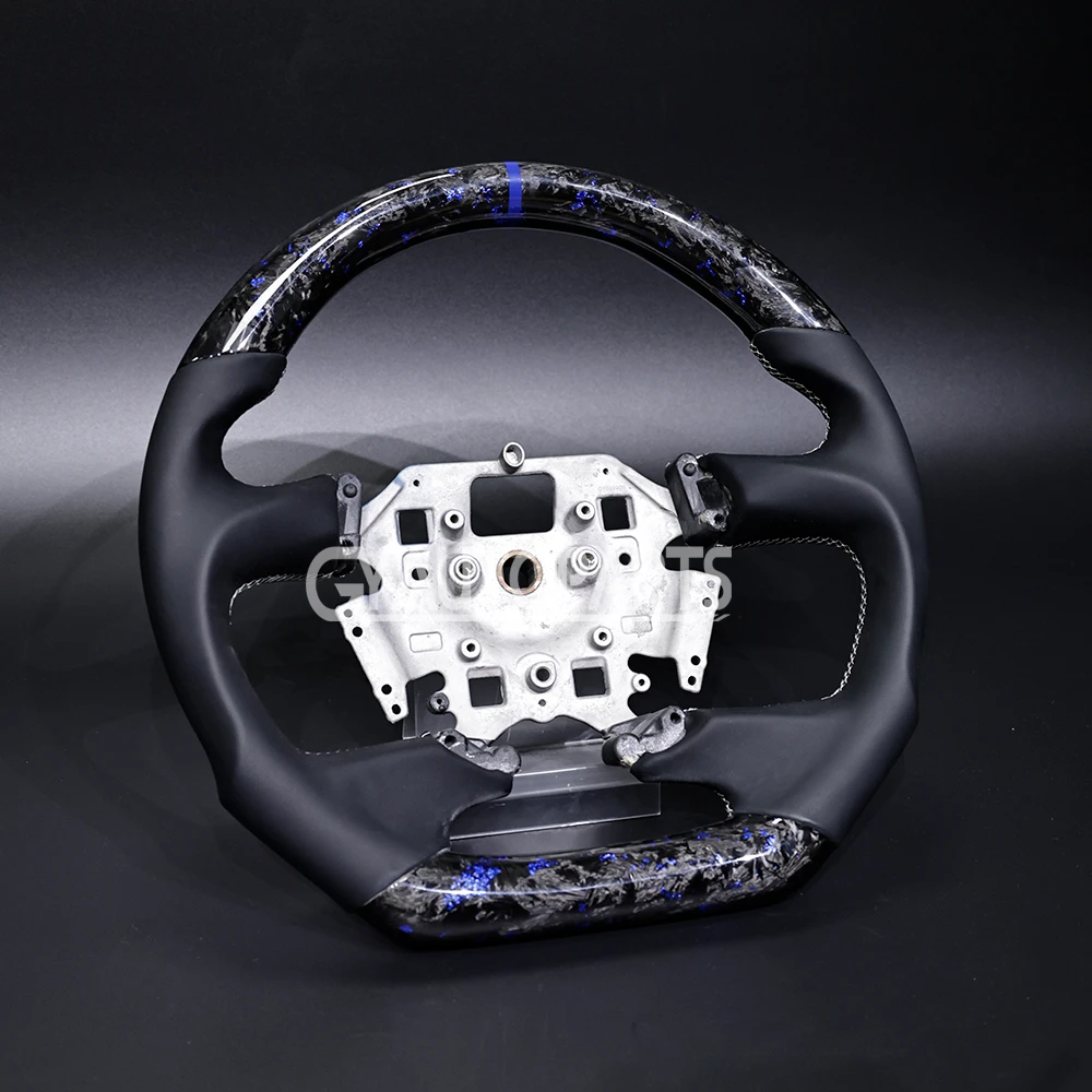 forged carbon fiber steering wheel flake style for ford falcon fg fgx g6e xr6 xr8 xr50 xr6 turbo (08 16) (copy)