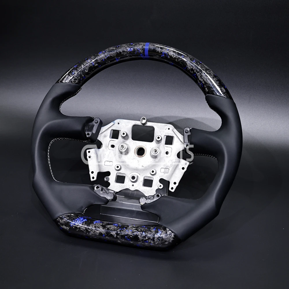 forged carbon fiber steering wheel flake style for ford falcon fg fgx g6e xr6 xr8 xr50 xr6 turbo (08 16) (copy)