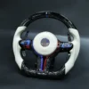 for bmw m3 m5 led steering wheel g series 1 4 series x1 x2 x3 x4 x5 x6 x7 z4 forged carbon fibe