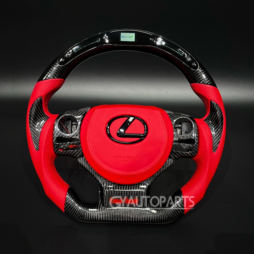 led steering wheel carbon fiber for vw golf 7 mk7 mk7.5 golf r gti gtd gte (copy)