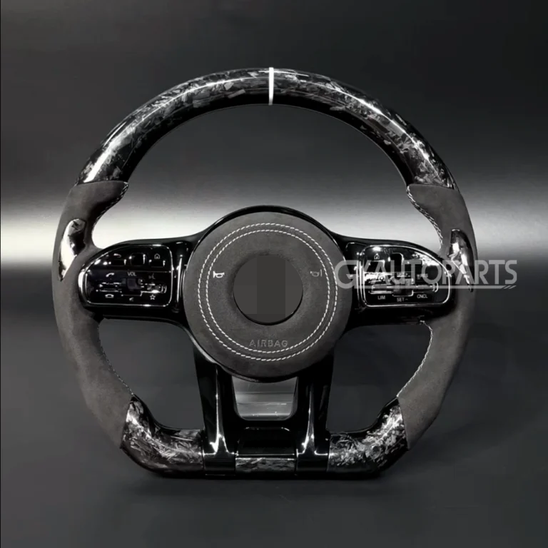forged carbon fiber steering wheel amg c63 c63s e63 a c e cl gl w205 w204 w213 w212 assembly upgrade