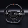 carbon fiber steering wheel for skoda vrs 2020 2024octavia iv rs (copy)
