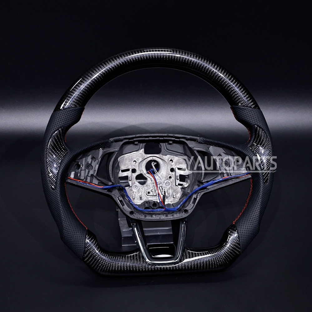 for skoda vrs octavia mk4 iv rs carbon fiber steering wheel 2020 2024 (copy)