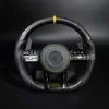 custom carbon fiber steering wheel for mercedes a c e amg cla cls glc gle g class assembly upgrade