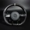carbon fiber steering wheel for mercedes benz g class c180 w204 w205 w166 w212 w220 w221 w222 c117 c43 c63 assembly upgrade