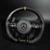 custom carbon fiber steering wheel mercedes amg w204 w233 w205 c63s c43 old model upgrade (copy)