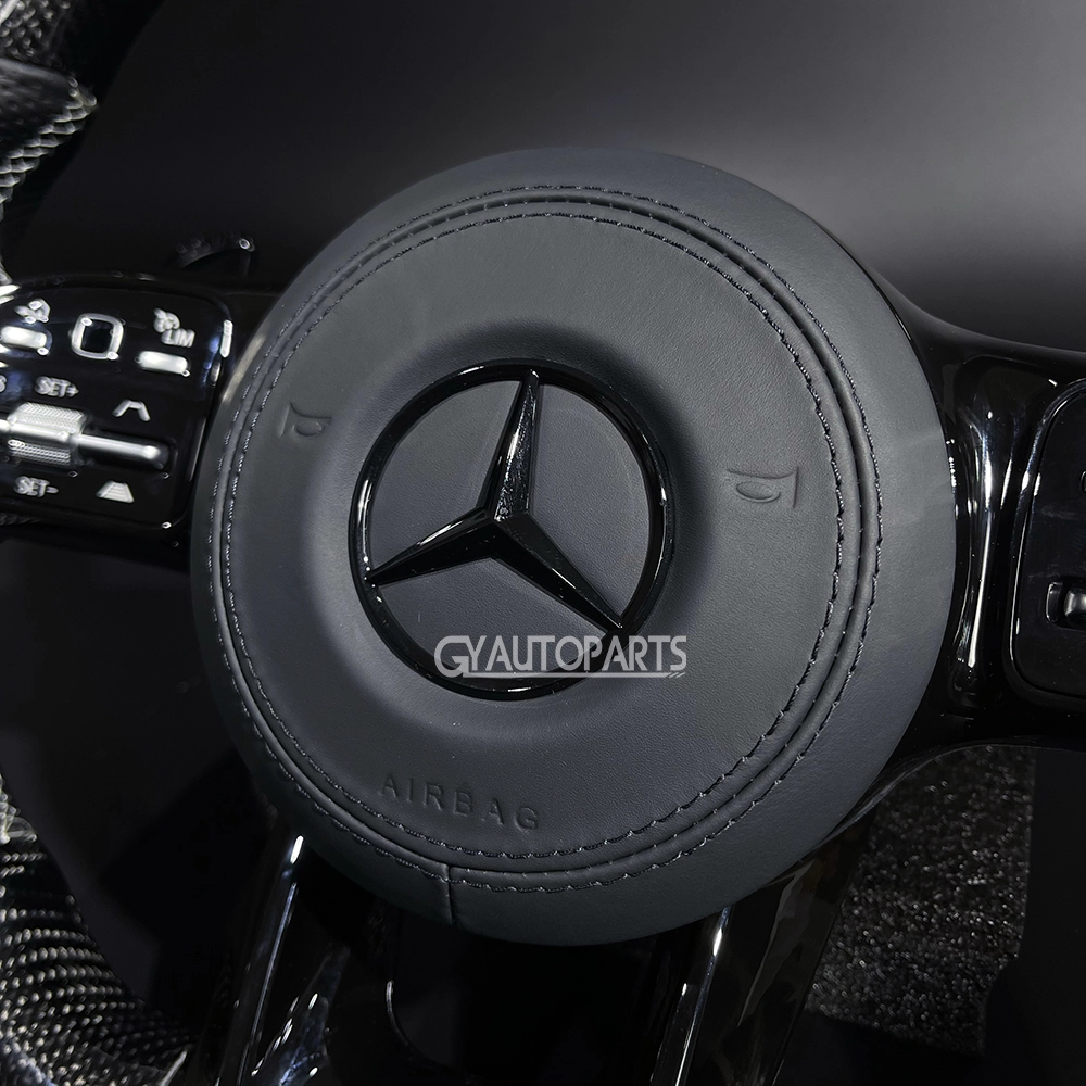 custom carbon fiber steering wheel for mercedes a c e amg cla cls glc gle g class (copy)