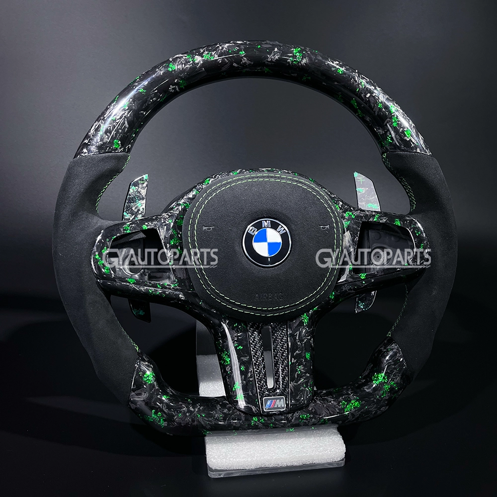 custom carbon fiber steering wheel for mercedes a c e amg cla cls glc gle g class (copy)
