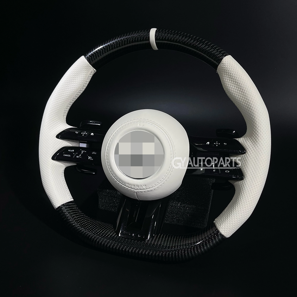 custom carbon fiber steering wheel mercedes amg w204 w205 c63amg c43 old model assembly upgrade