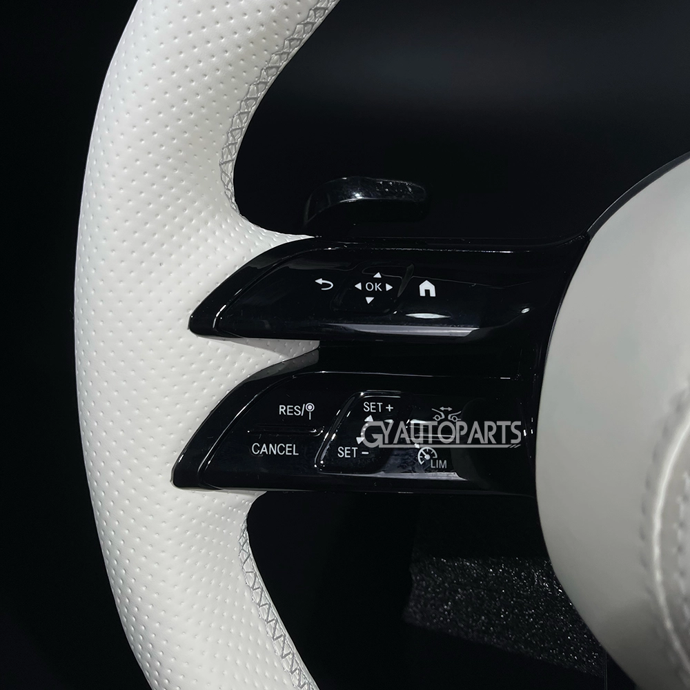 steering wheel for skoda vrs 2020 2024 octavia a8 mk4 enyaq iv rs karoq forged carbon fiber (copy)