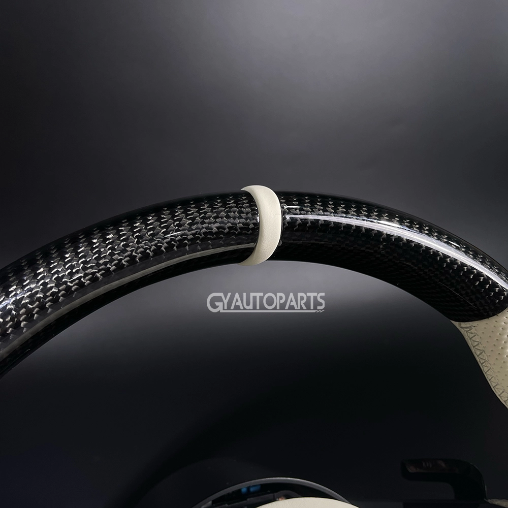 steering wheel for skoda vrs 2020 2024 octavia a8 mk4 enyaq iv rs karoq forged carbon fiber (copy)