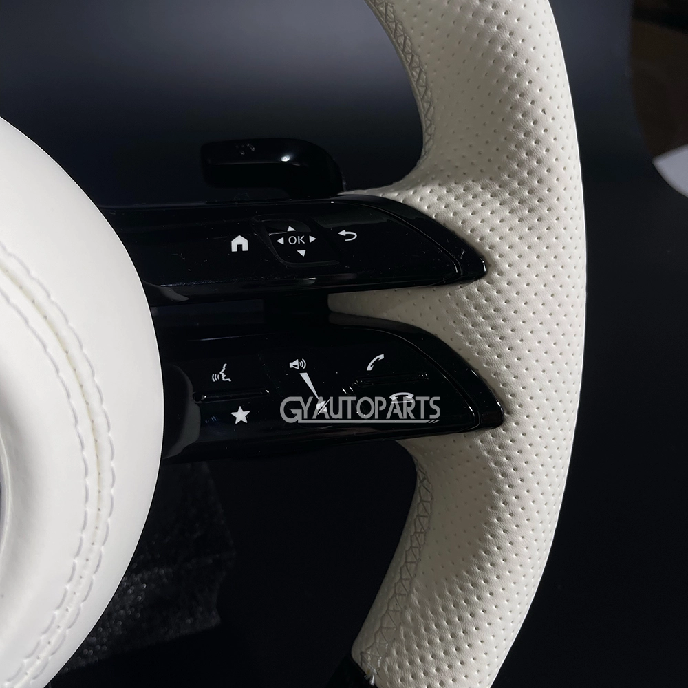 steering wheel for skoda vrs 2020 2024 octavia a8 mk4 enyaq iv rs karoq forged carbon fiber (copy)