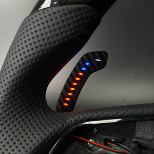 led steering wheel carbon fiber for vw golf 7 mk7 mk7.5 golf r gti gtd gte (copy)