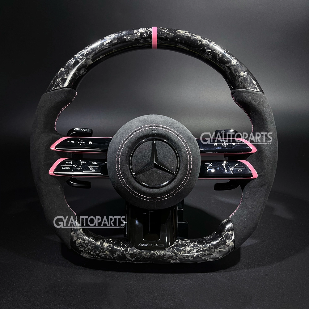 custom carbon fiber steering wheel mercedes amg w204 w233 w205 c63s c43 old model upgrade (copy)