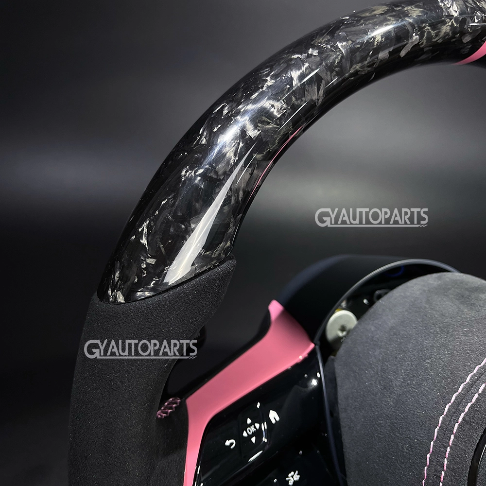 custom carbon fiber steering wheel mercedes amg w204 w233 w205 c63s c43 old model upgrade (copy)