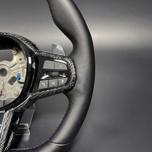 led steering wheel carbon fiber for vw golf 7 mk7 mk7.5 golf r gti gtd gte (copy)