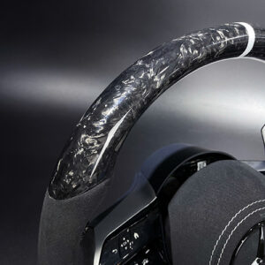 led steering wheel carbon fiber for vw golf 7 mk7 mk7.5 golf r gti gtd gte (copy)